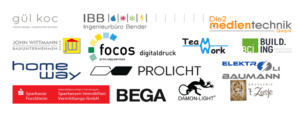 Logos der Kooperationspartner der DT-Elektroplanung